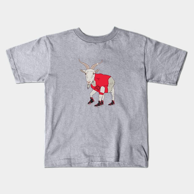 GOATS (Airness) Kids T-Shirt by SD9